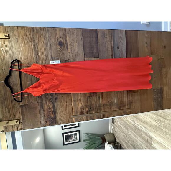 Bardot Capri Slip Dress Maxi in Fire Red NWT - Picture 8 of 11
